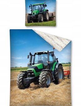 JOHN DEERE PREMIUM Bettwäsche Kissen Set Bezug 140x200 Landwirtschaft - Wuppertal