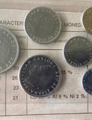 Satz Peseten Spanien in 8330