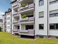 Gepflegte, helle 2-Zimmer-Hochparterre-Wohnung mit Balkon und TG-Stellplatz in Feucht - Feucht