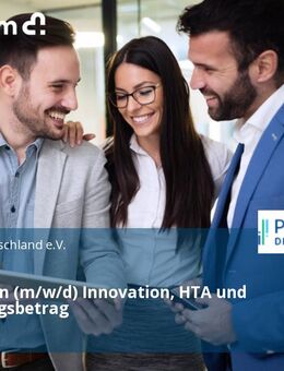 Referent:in (m/w/d) Innovation, HTA und Erstattungsbetrag - Bonn