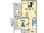 Modernes Wohnen in Bestlage: 3 Zi. Whg. mit herausragendem Grundriss und großer Dachterrasse B2.3 - Dachau