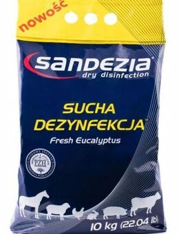 TROCKENE DESINFEKTION SANDEZIA 10KG KANINCHEN PFERD KUH Huhn etc. Stall Set24252 - Wuppertal