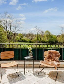 Moosach/Nymphenburg: Helle 1,5 Zimmer Wohnung in Schlossnähe mit idyllischem Flair - München