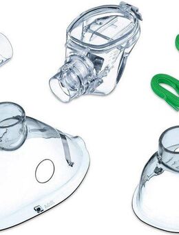 BEURER Inhalationsgerät Zubehör IH 55 Yearpack, Zubehör Nachkaufset für den Beurer Inhalator IH 55, Enthält verschiedene Nachkaufartikel, z.B. Masken und Mundstück