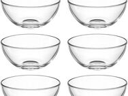 LEONARDO Schale CUCINA, 14 cm, 6er-Set, Glas, (Set, 6-tlg), Spülmaschinengeeignet