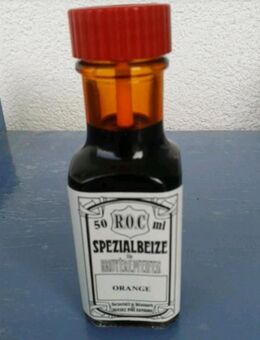 Orange Spezialbeize für Bruyerepfeifen - Kassel Bad Wilhelmshöhe