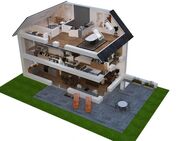 TOP WOHNLAGE - MODERNES NEUBAU-REH (H1) - FERNWÄRME - Waldkraiburg