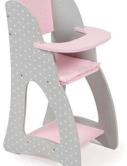 CHIC2000 Puppenhochstuhl Puntos, grey