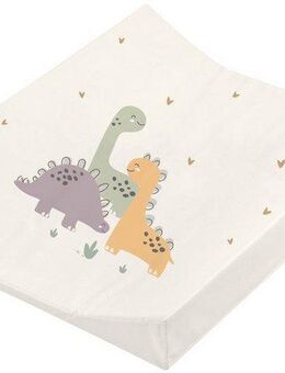 Julius Zöllner Wickelauflage 2-Keil, Little Dinos, Made in Germany