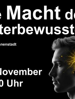Einladung zum Vortrag: Die Macht des Unterbewussten! - Hamburg