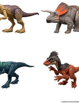 Mattel® Actionfigur Jurassic World, Attack, sortiere Lieferung, (1-tlg)