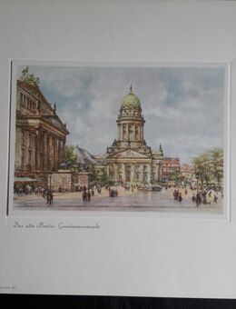 Das alte Berlin 12 Karten auf Büttenkarton, Wolfgang Tritt - Frankfurt (Main)