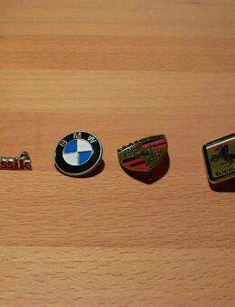 Ansteckplaketten BMW / Ferrari / Porsche / Motor Klassik - Düsseldorf