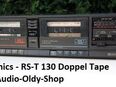 Technics RS-T130 Doppelkassettendeck      Typ: Doppeltes Kompaktkassettendeck Spursystem: 4-Spur, 2-Kanal Stereo in 8600