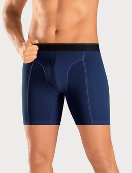AUTHENTIC LE JOGGER Langer Boxer (Packung, 5-St) mit zweifarbigem Webbund und längerem Bein