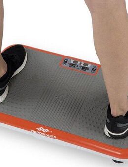 MediaShop Vibrationsplatte VIBROSHAPER, 200 W, 3 Intensitätsstufen, (Set, mit Trainingsbändern)