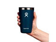 Hydro Flask Becher 16 oz All Around Tumbler Press-In-Lid, Edelstahl, doppelwandige TempShield™-Vakuumisolierung, 473 ml