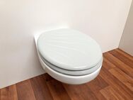ADOB WC-Sitz Carina manhattan, mit Messing verchromten Scharnieren