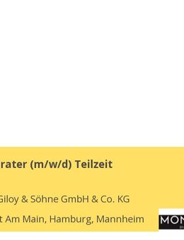 Verkaufsberater (m/w/d) Teilzeit - Mannheim