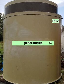 P82 gebrauchter 12.000L Polypropylen-Tank doppelwandig Flachboden guter Zustand Lagerbehälter Wassertank Futtermitteltank Rapsöltank Zisterne Regenauffangtank - Nordhorn