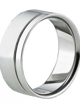 Herrenring Edelstahl AB1119 mit Glanzrille - Aholming