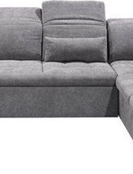 ED EXCITING DESIGN Wohnlandschaft Wayne U-Form mit Bettfunktion, Bettkasten, Arm- und Kopfteilverstellung & 3 Nierenkissen