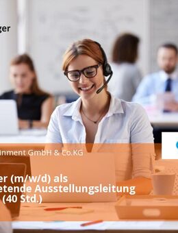 Mitarbeiter (m/w/d) als stellvertretende Ausstellungsleitung in Vollzeit (40 Std.) - Mannheim
