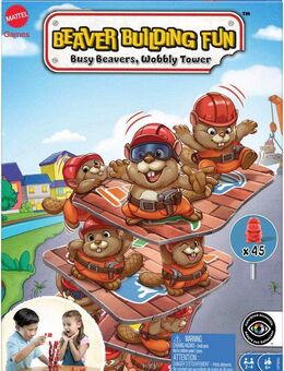 Mattel games Spiel Bibber-Bieber, Familienspiel