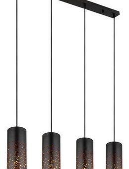 GLOBO LIGHTING Hängeleuchte CROCKY, ohne Leuchtmittel, Hängelampe/Pendelleuchte/Esszimmer/Wohnzimmer/Esstisch