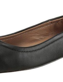 BOSS Luara Ballerina Slipper, Klassik-Pumps, Business-Schuh, Blockabsatz, in Karreeform