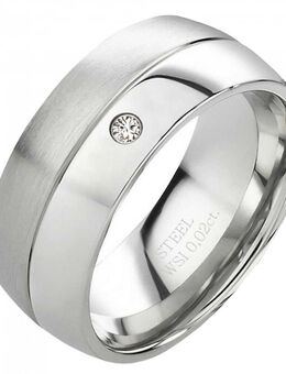 Damenring Edelstahl DE175 mit Stein - Aholming