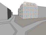 Mölkau: Baugrundstück für Wohn-und Geschäftshaus mit Planung, ca. 1.300 m² BGF - Leipzig