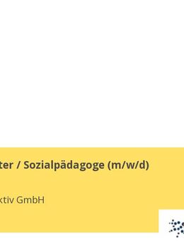 Sozialarbeiter / Sozialpädagoge (m/w/d) - Mayen