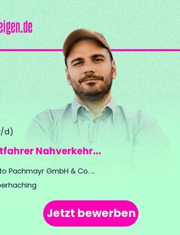 Kraftfahrer Nahverkehr (m/w/d) - Oberhaching