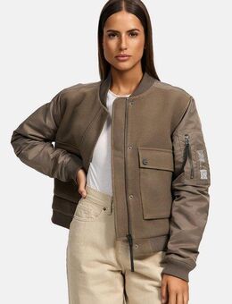 Navahoo Bomberjacke Willstehaben 14 angesagte Collegejacke mit Ärmeltasche