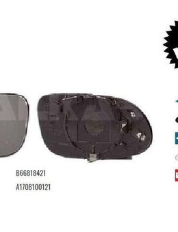 SPIEGELGLAS LINKS BEHEIZT ASPH. MERCEDES CLK C208 A1708100121 NEU - Dortmund Wickede