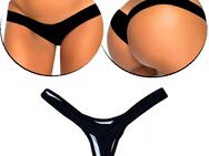 Brasilianische Style Bikini String Damen Badehose Badeanzug Schwarz S M L XL 2XL 3XL 4XL 5XL  14,90 €* - Villingen-Schwenningen