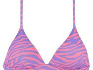 Venice Beach Triangel-Bikini-Top Fjella, in zweifarbiger Animal-Optik