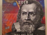 Silbermünze Galileo Galilei 2018 - Münster (Hessen)