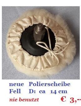 neuwertige Polierscheibe von Black & Decker - Nürnberg