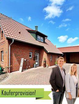 Charmantes Fehnhaus mit Komfort und Charakter nahe Westerstede | Bj 2014 | Wassergeführter Kamin - Westerstede