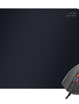 Speedlink Gaming Maus Set, ZAVOS RGB Mouse, ATECS Soft Mousepad - Size M Gaming-Maus (8.000 dpi interpoliert, RGB-Beleuchtung, 38 x 30 cm)