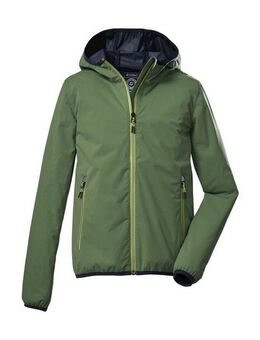 Killtec Outdoorjacke KOS 230 BYS JCKT Packbare, wasserdichte Kinder Jacke mit Kapuze