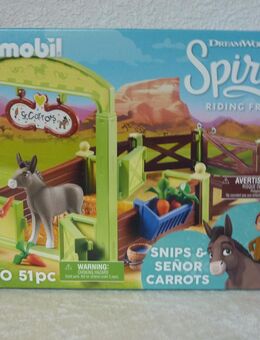 Playmobil SPIRIT Riding Free 70120 Pferdebox Snips & Herr Karotte NEU und OVP - Recklinghausen