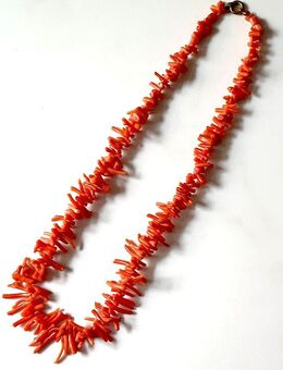 Halskette Astkoralle, antik, 42 cm - Berlin Steglitz-Zehlendorf