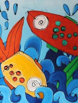 Kunsthandel Gennep - "The Whales Dance" - Kleve Zentrum