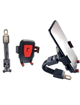 Motorrad Handyhalter Universal Einstellbar 360°Drehbar Roller Fahrrad Halter 16,90 €* - Villingen-Schwenningen