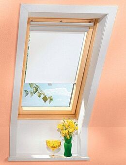 Dachfensterrollo mit Haltekrallen RHL FK00/CK00/MK00/100/SK00 1028, VELUX, Lichtschutz, ohne Bohren, freihängend, VELUX »Pick & Click!«, Lichtregulierung und Privatsphäre