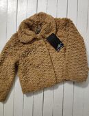 Kurze Teddy-Fleece Jacke in 66440