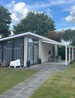 Modernes, grosses Wanders Chalet de Veerstal Lathum Rhederlaag Ferienhaus - Schermbeck